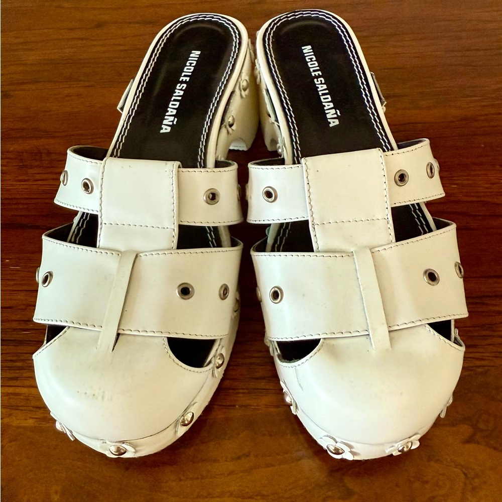White Women's Clogs